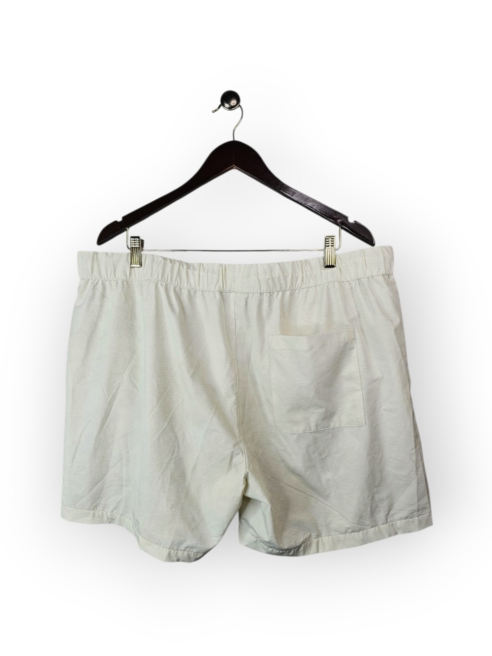 Original Use Men’s Off-White Textured Drawstring Everyday Shorts Size XL - Picture 5 of 5